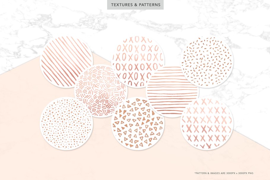 女性化社交媒体贴图模板素材库精选 ROSE GOLD | Social Media Pack 2插图(9)