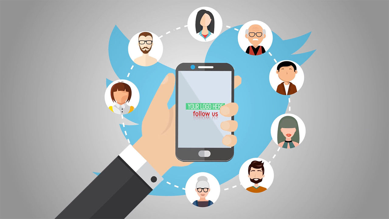 社交媒体品牌促销素材库精选AE模板