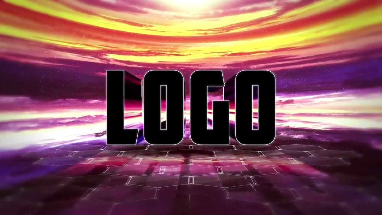 小故障景观徽标素材库精选AE模板