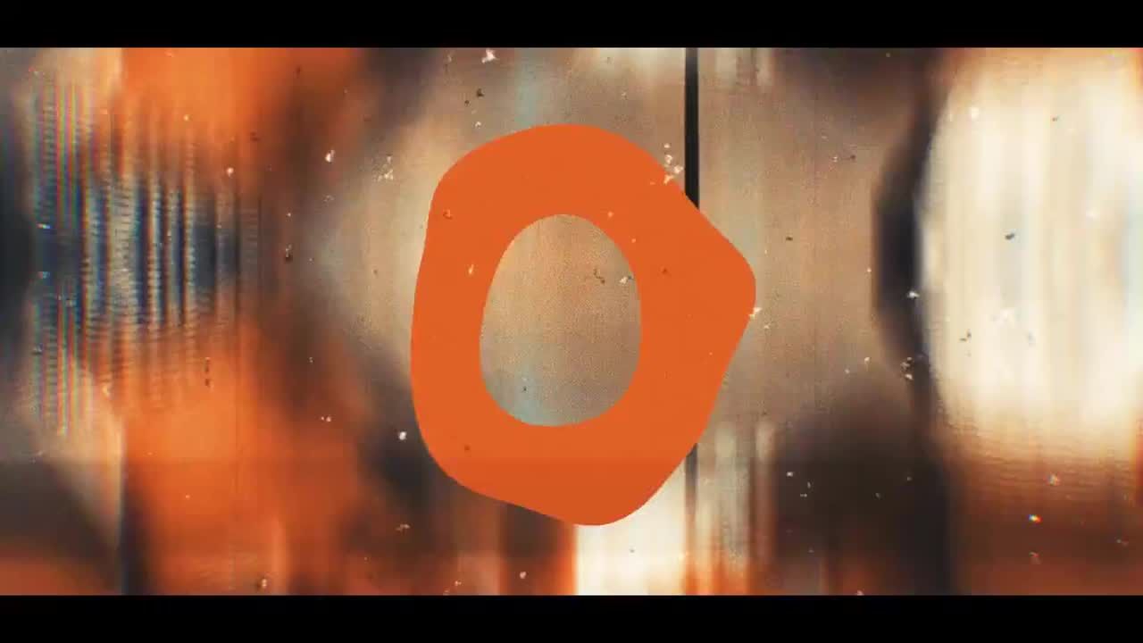 动态电影开场动画片头ae模板