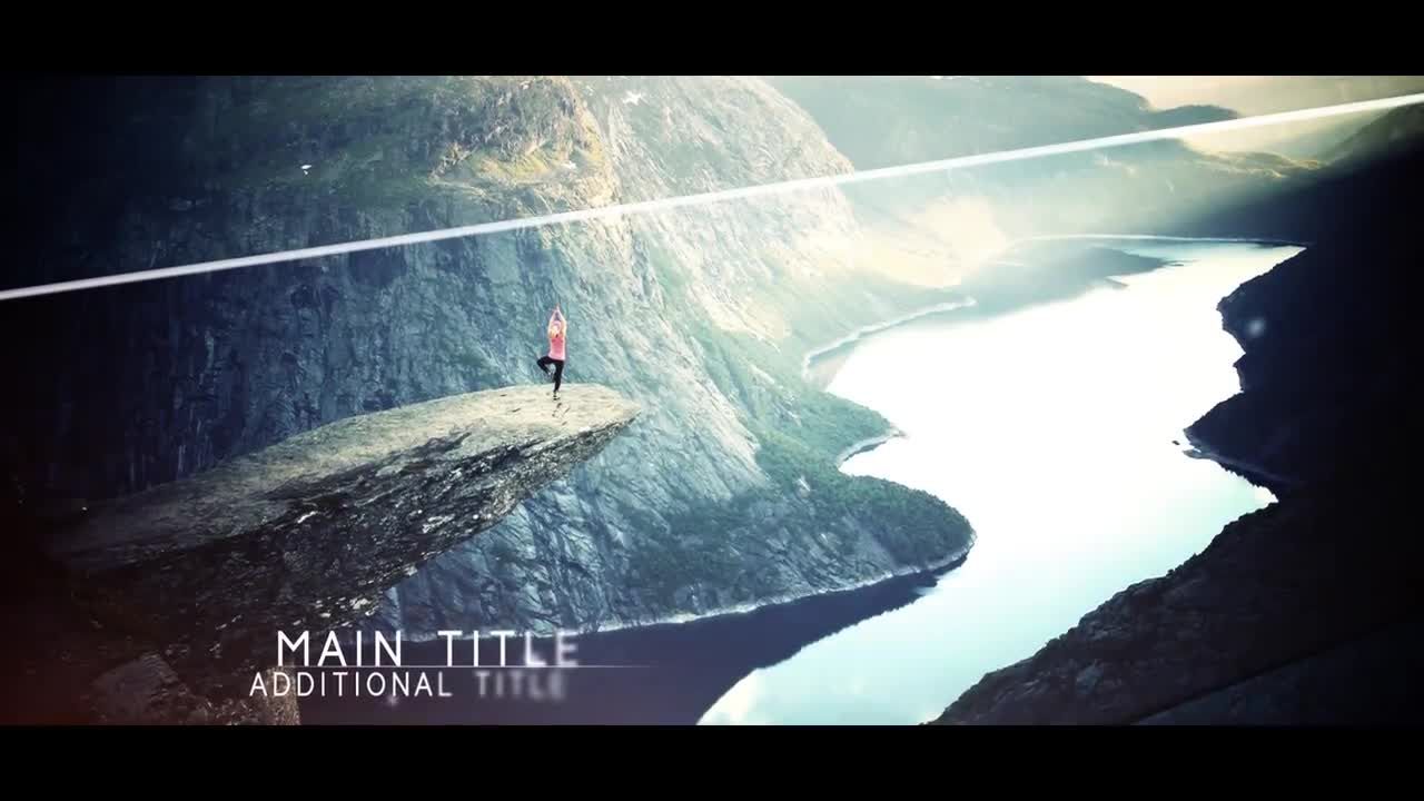 忧郁的黑色纪录片开头素材库精选AE模板