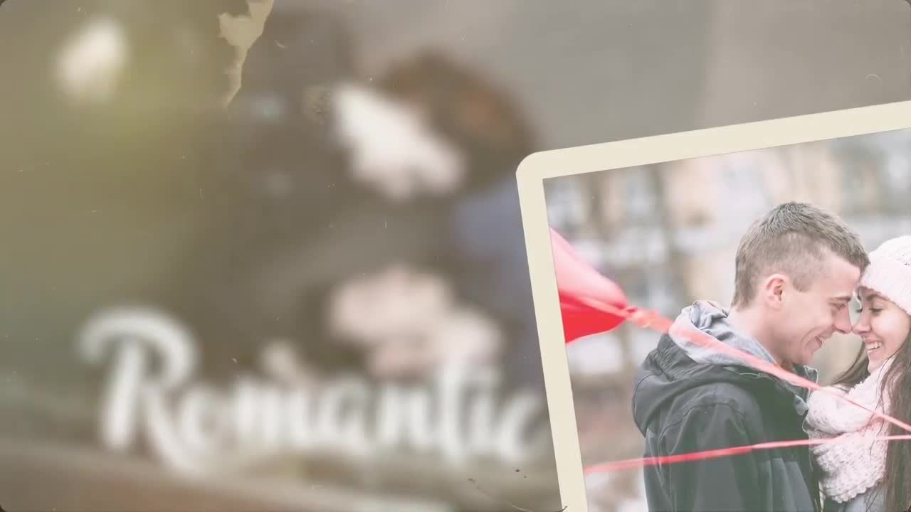 浪漫典雅流畅幻灯片动画素材库精选AE模板