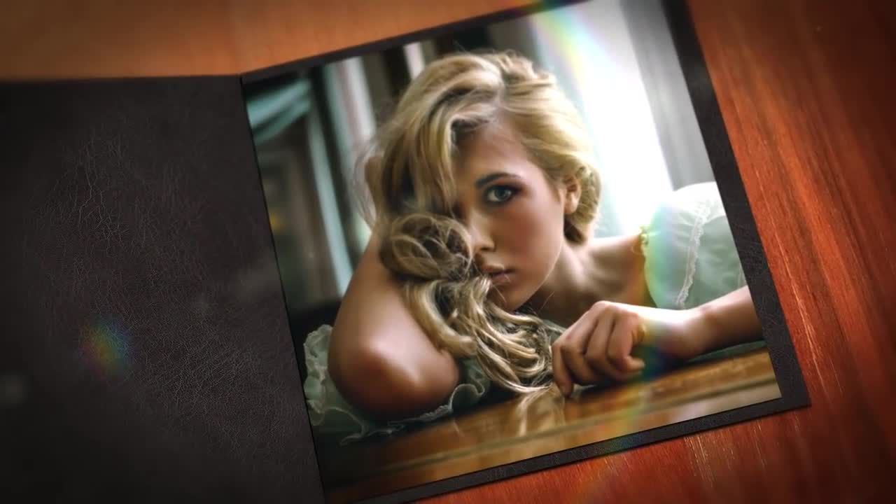 记忆之书照片展示素材库精选AE模板