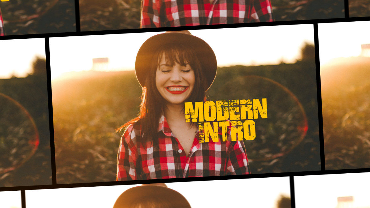 快速打开现代文本动画素材库精选AE模板