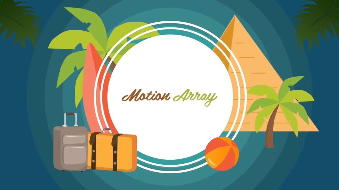 有趣独特明亮的徽标设计器素材库精选AE模板