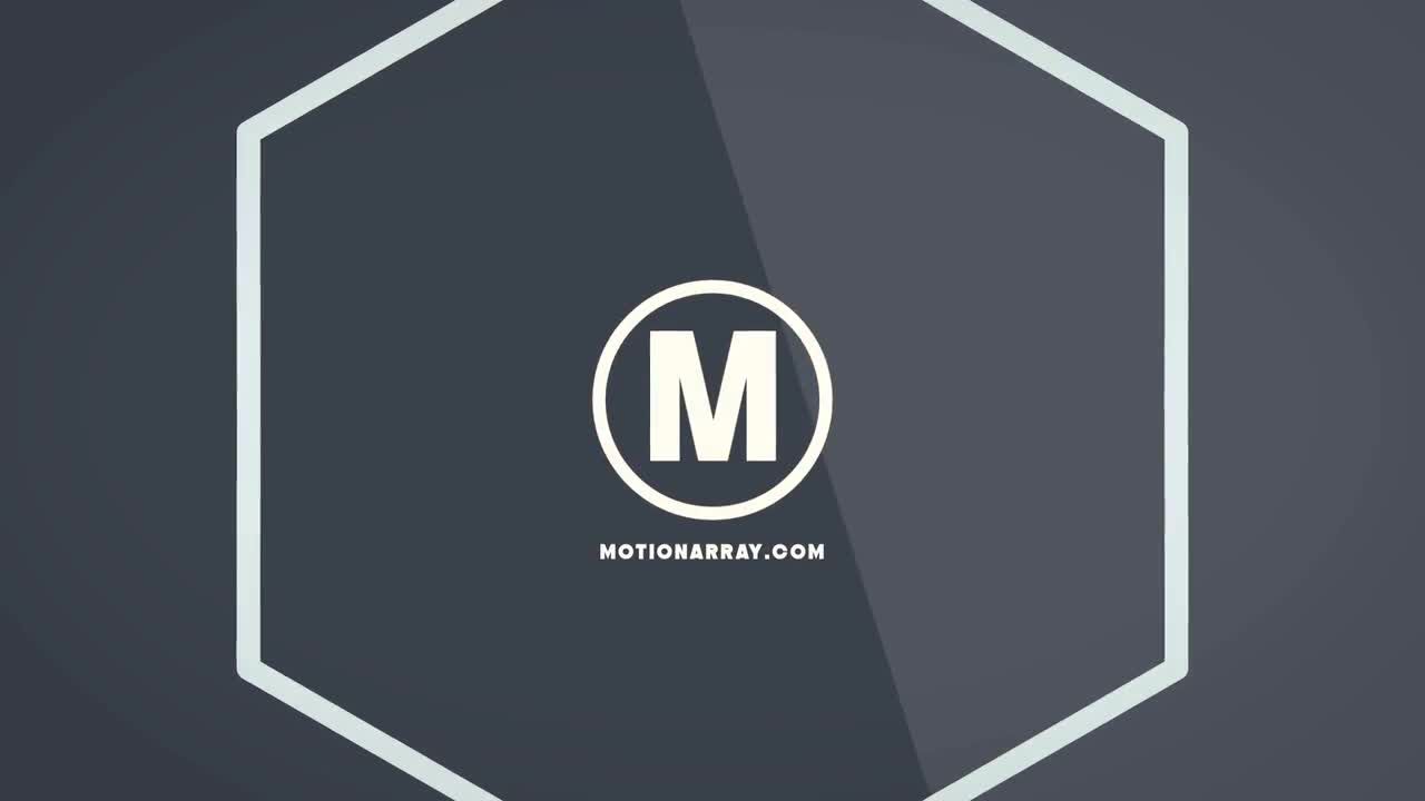 明亮的广告促销徽标开启展示素材库精选AE模板