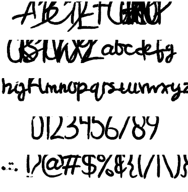 Conflict font插图5 Conflict font插图5