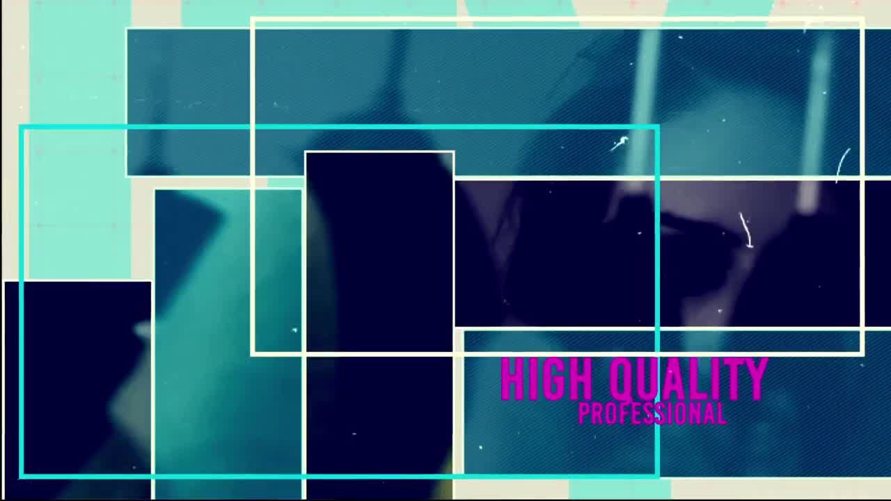 时尚现代的视频推广介绍素材库精选AE模板