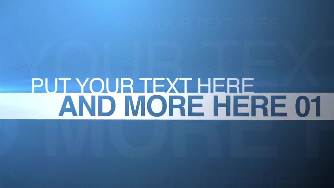 拆分类型广告标题素材库精选AE模板