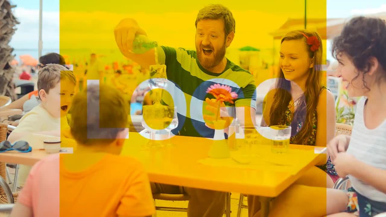 夏季时尚文本动画幻灯片素材库精选AE模板