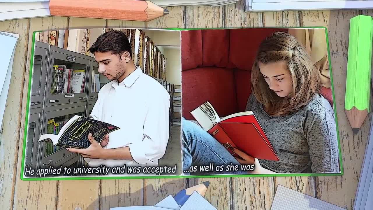 爱情故事相册素材库精选AE模板