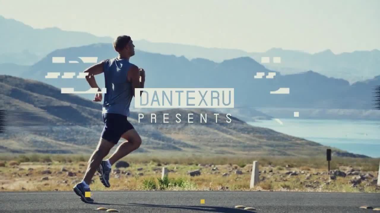 酷炫的体育运动扭曲效果过渡素材库精选AE模板