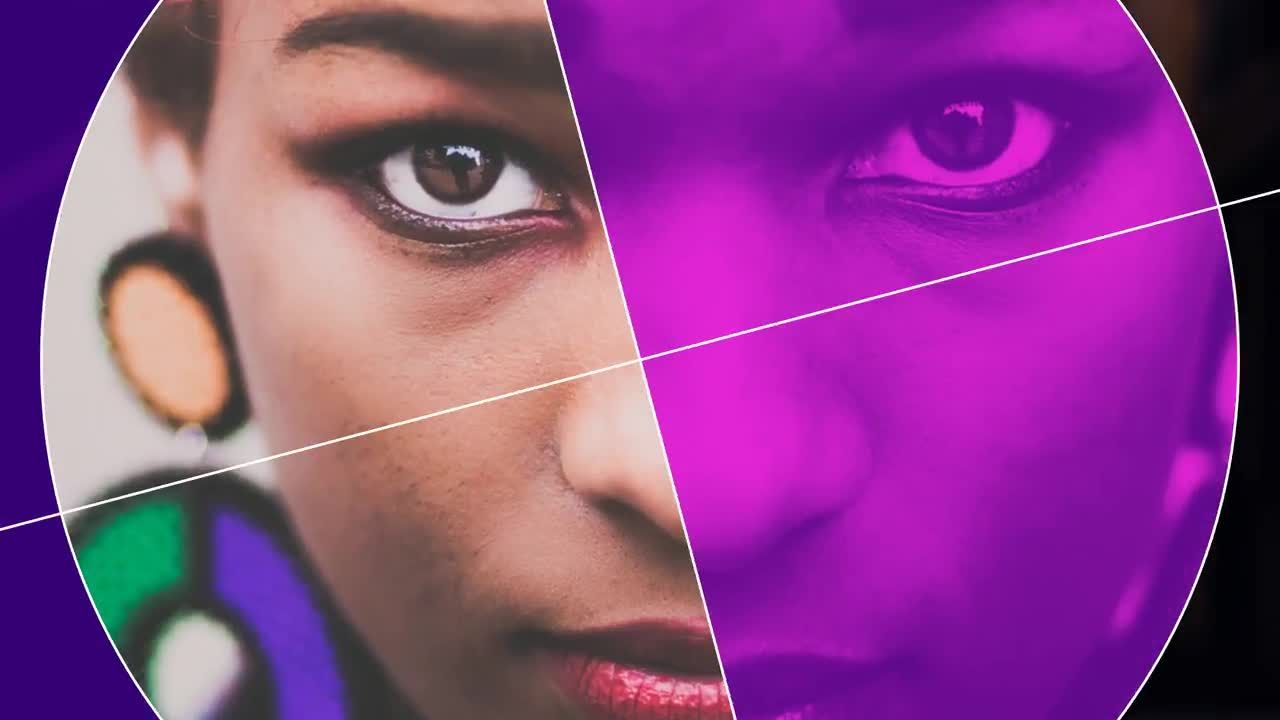 整洁时尚现代流畅过渡动态动画素材库精选AE模板