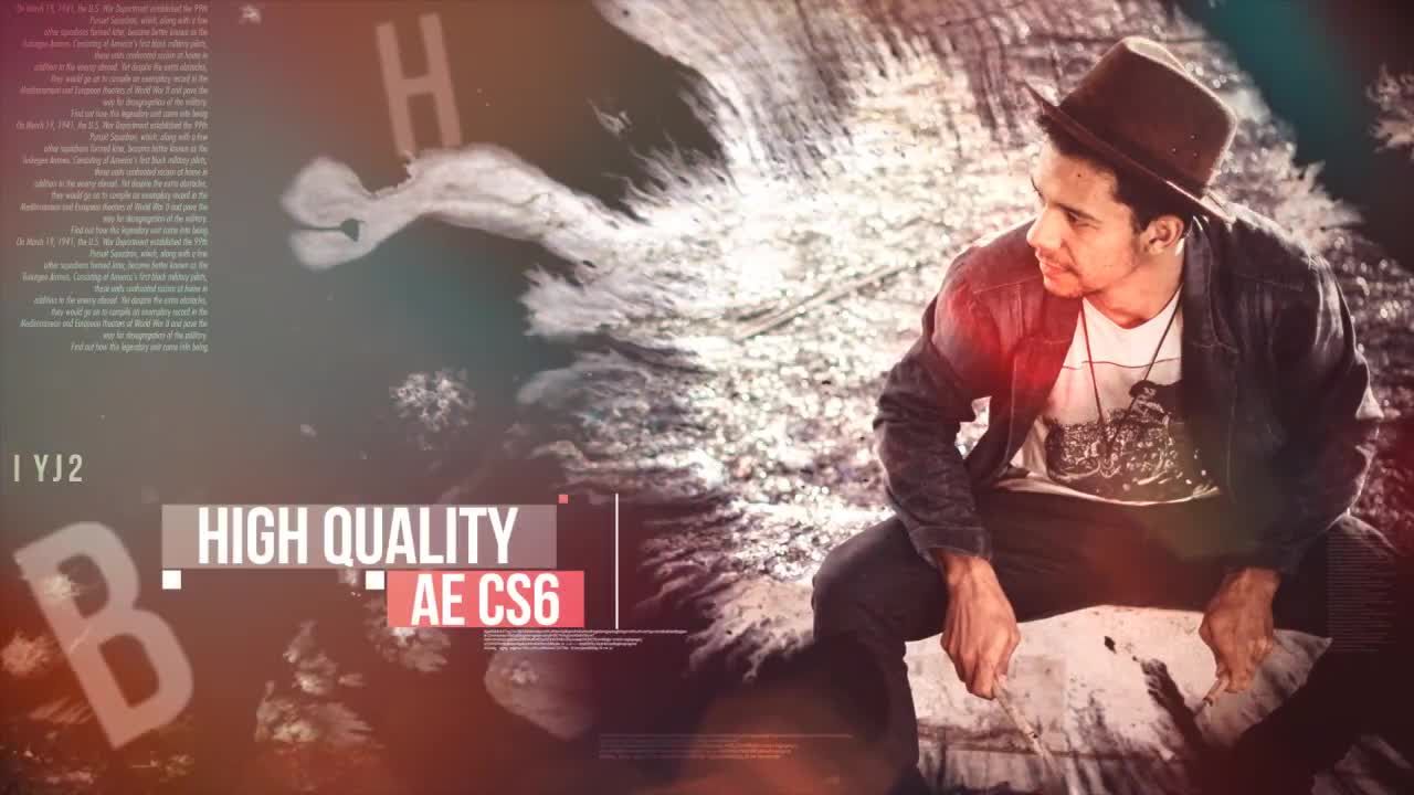 电影开场白动态幻灯片素材库精选AE模板