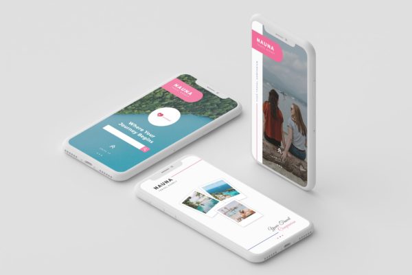 旅游代理商社交推广Instagram品牌故事设计模板素材库精选 Nauna Travel Agency Instagram Story
