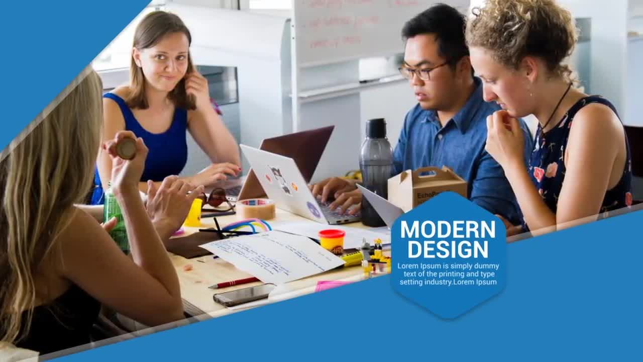 时尚的公司介绍素材库精选AE模板