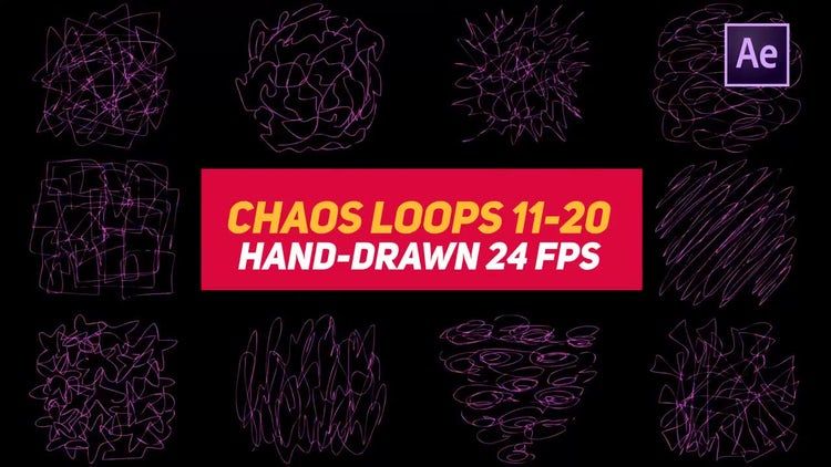 10个很酷的动态动画素材库精选AE模板