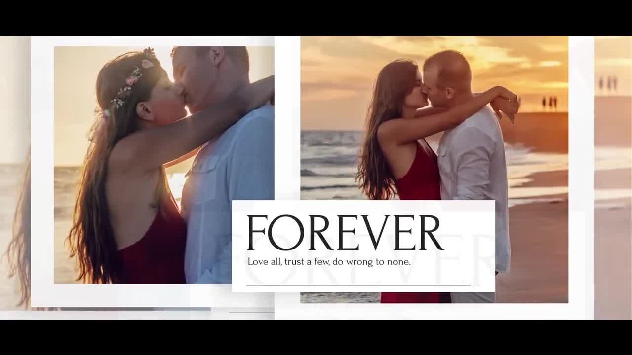 时尚动态图片色彩填充照片展示素材库精选AE模板