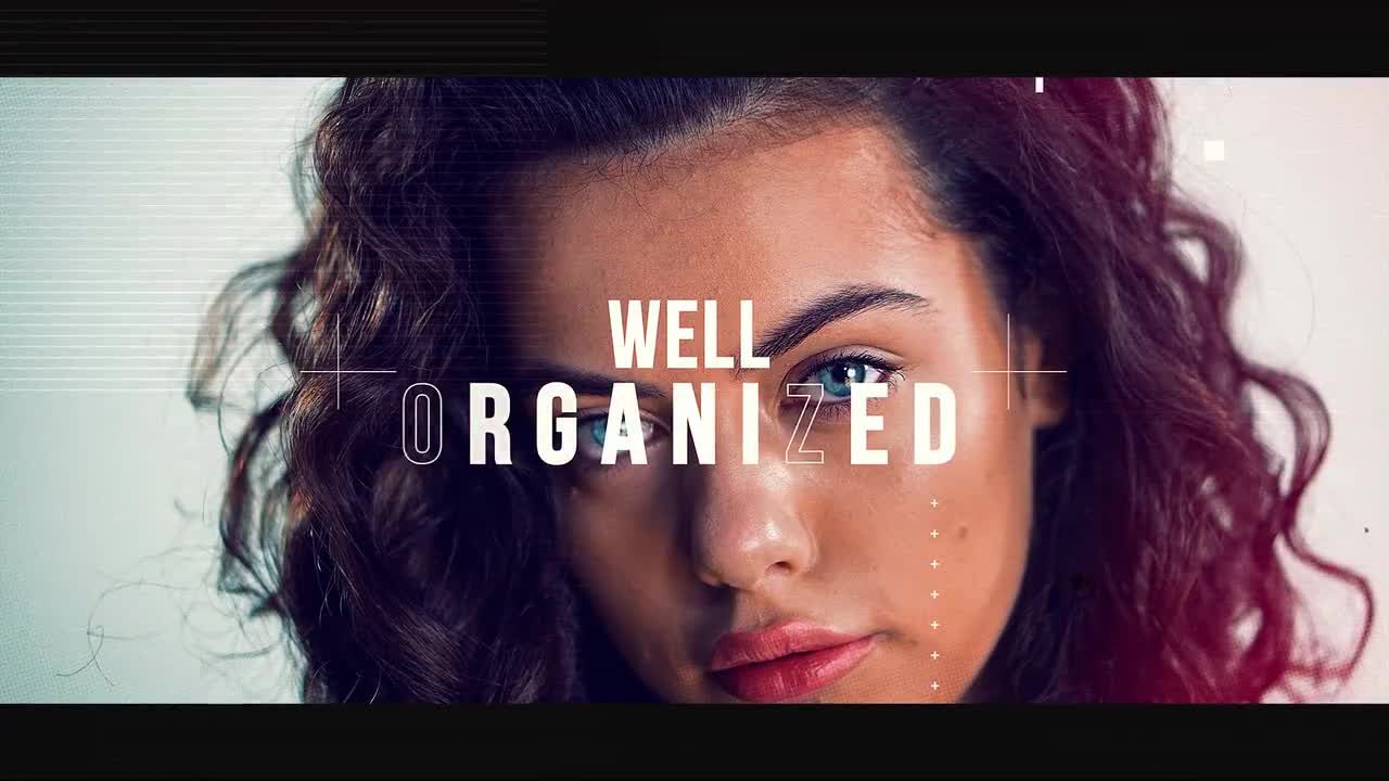 时尚现代照片文本动态视频展示素材库精选AE模板