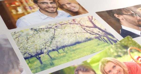 3D翻页效果电子相册视频素材库精选AE模板 Mosaic Flip Reveal