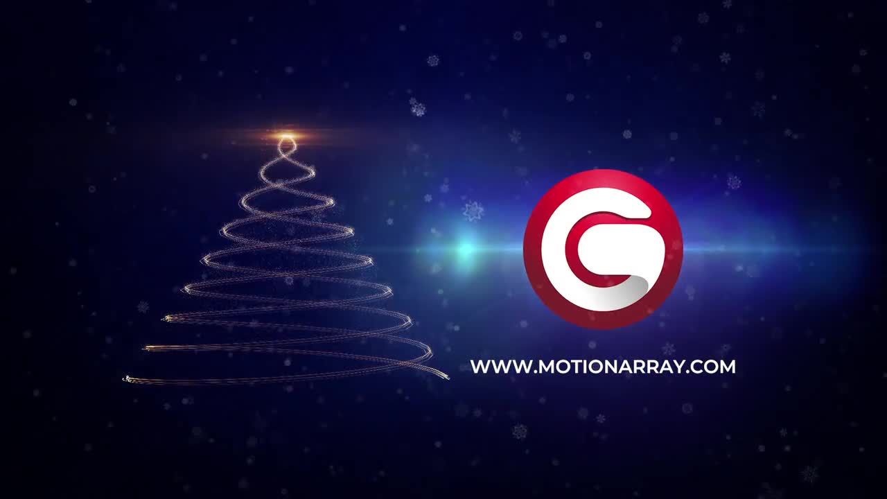 动感新年快乐标志素材库推荐PR模板