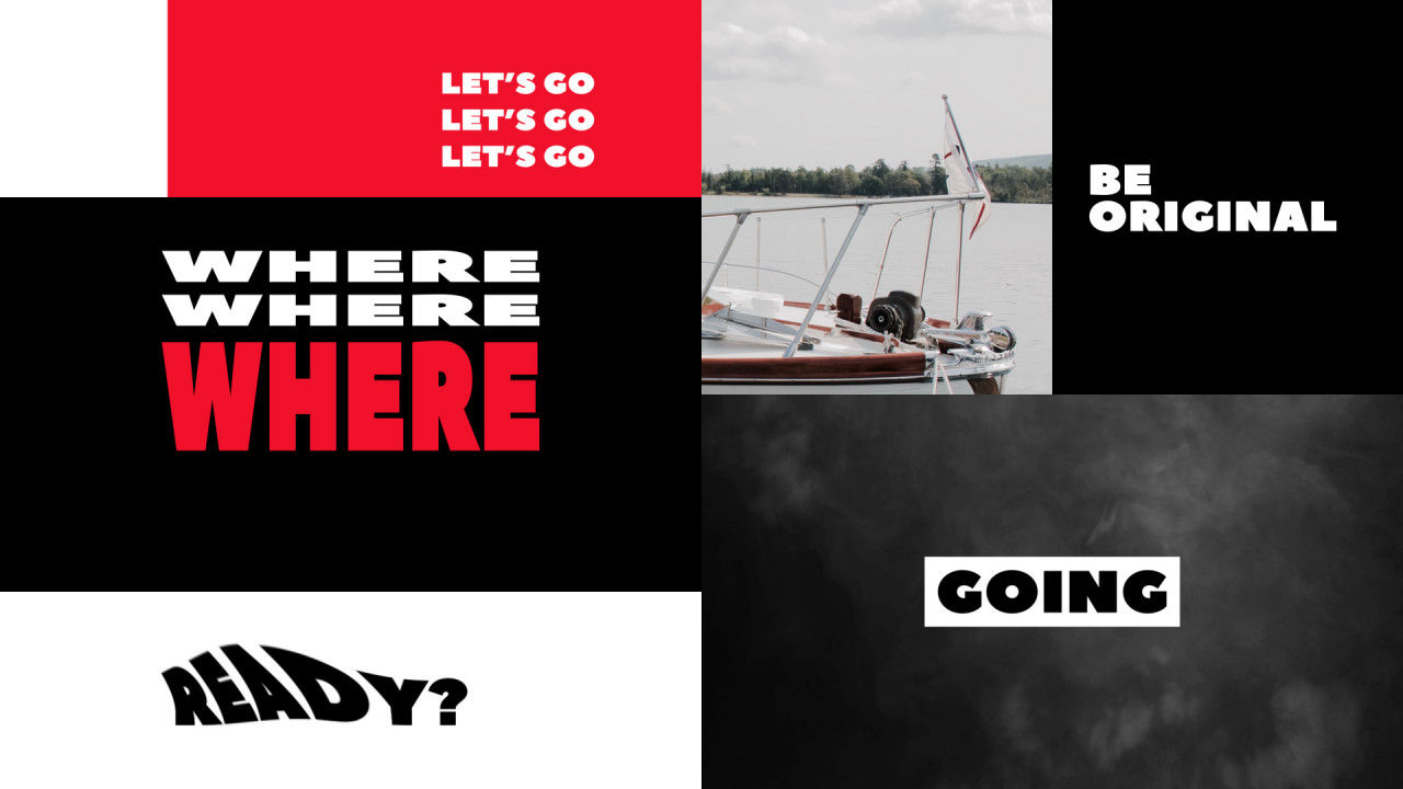 快节奏视觉叠加视频字幕特效动画素材库精选AE模板