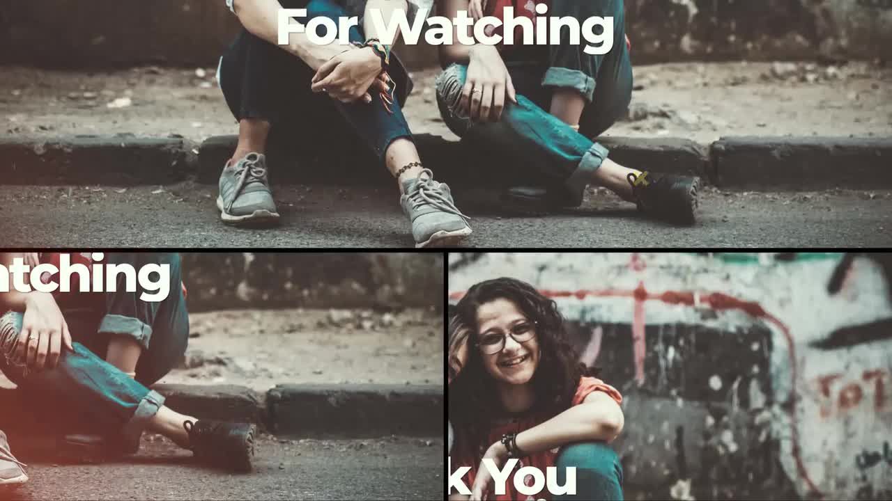 时尚动态城市生活开场白动画素材库推荐PR模板