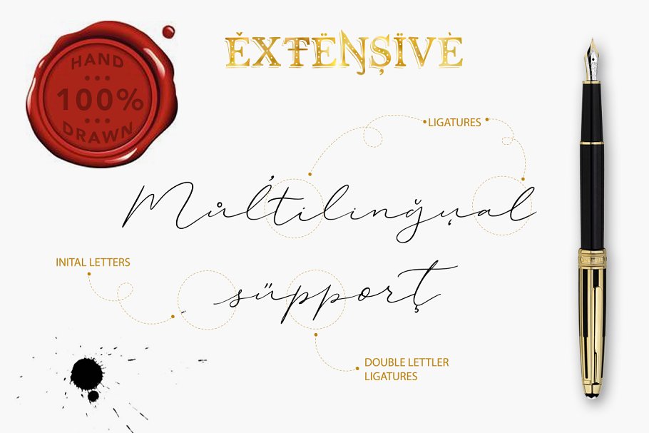 Broadway Lights | Duo Font.插图2