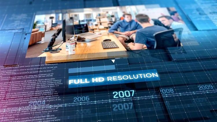 业务历史一种外观时尚设计新颖动画素材库精选AE模板