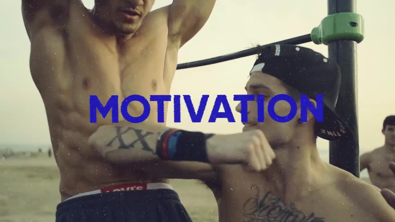 锻炼极端促销素材库精选pr模板