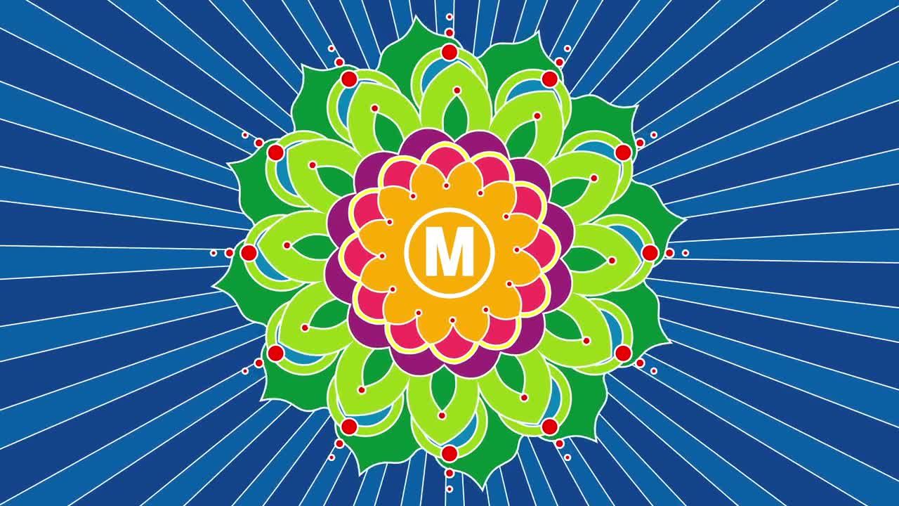 优雅的东方标志显示素材库精选AE模板