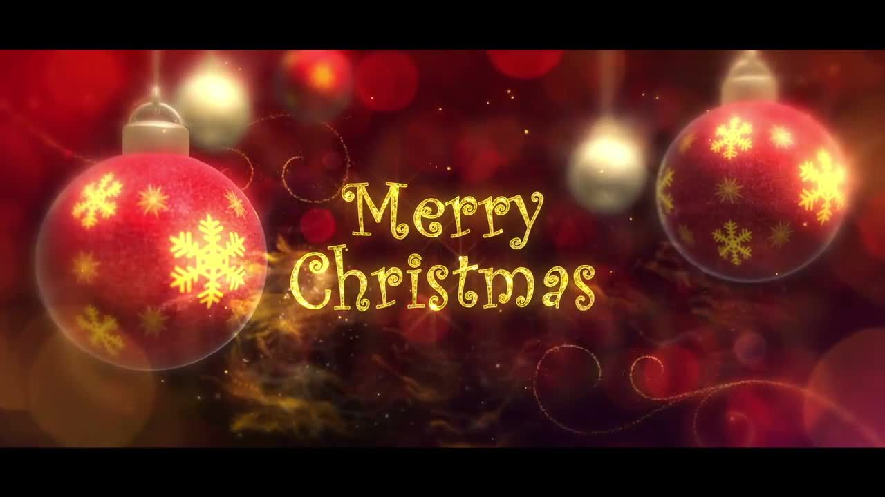 圣诞愿望卡片素材库精选AE模板