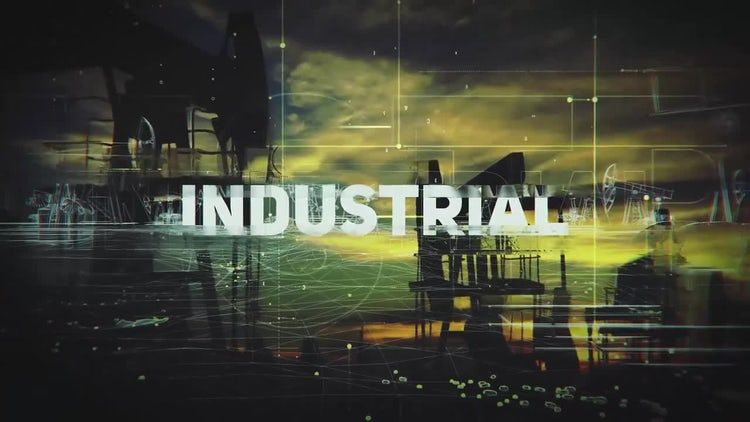 时尚精炼徽标展示ae模板