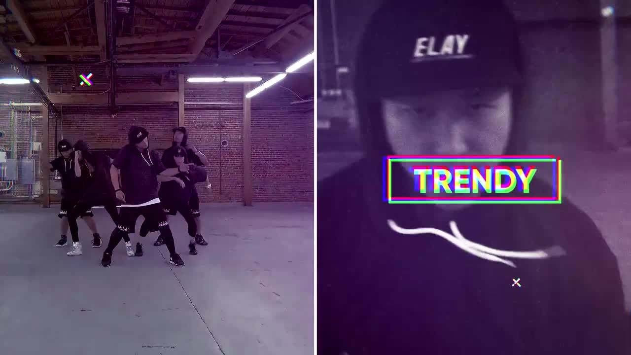 酷炫的广告Glitch揭幕战素材库精选AE模板