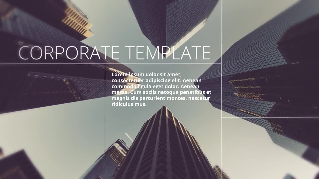 故障效果企业宣传动画素材库精选AE模板