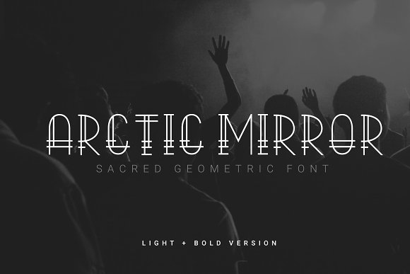 Arctic Mirror – Sacred Font素材之家精选英文字体
