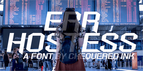 Err Hostess font素材之家精选英文字体