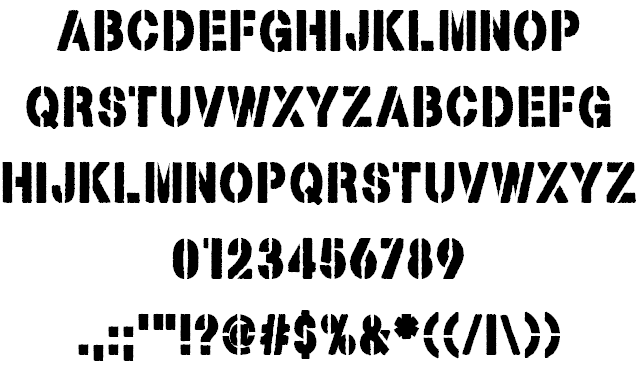 Armed and Traitorous font插图1