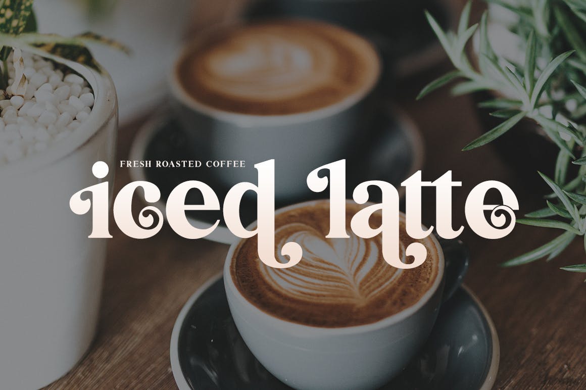 创意英文衬线字体素材库精选二重奏 Bilingual Serif Font Duo插图(2)