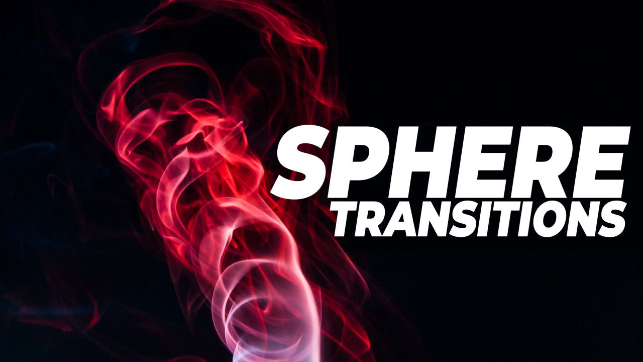 12个独特时尚简单球体过渡素材库推荐PR模板
