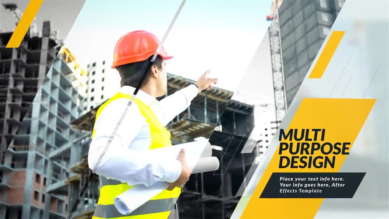 对角线企业促销素材库精选AE模板