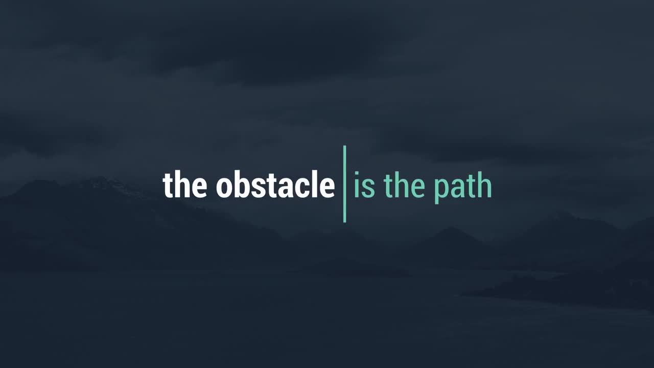 简洁时尚的全屏动画标题素材库精选AE模板