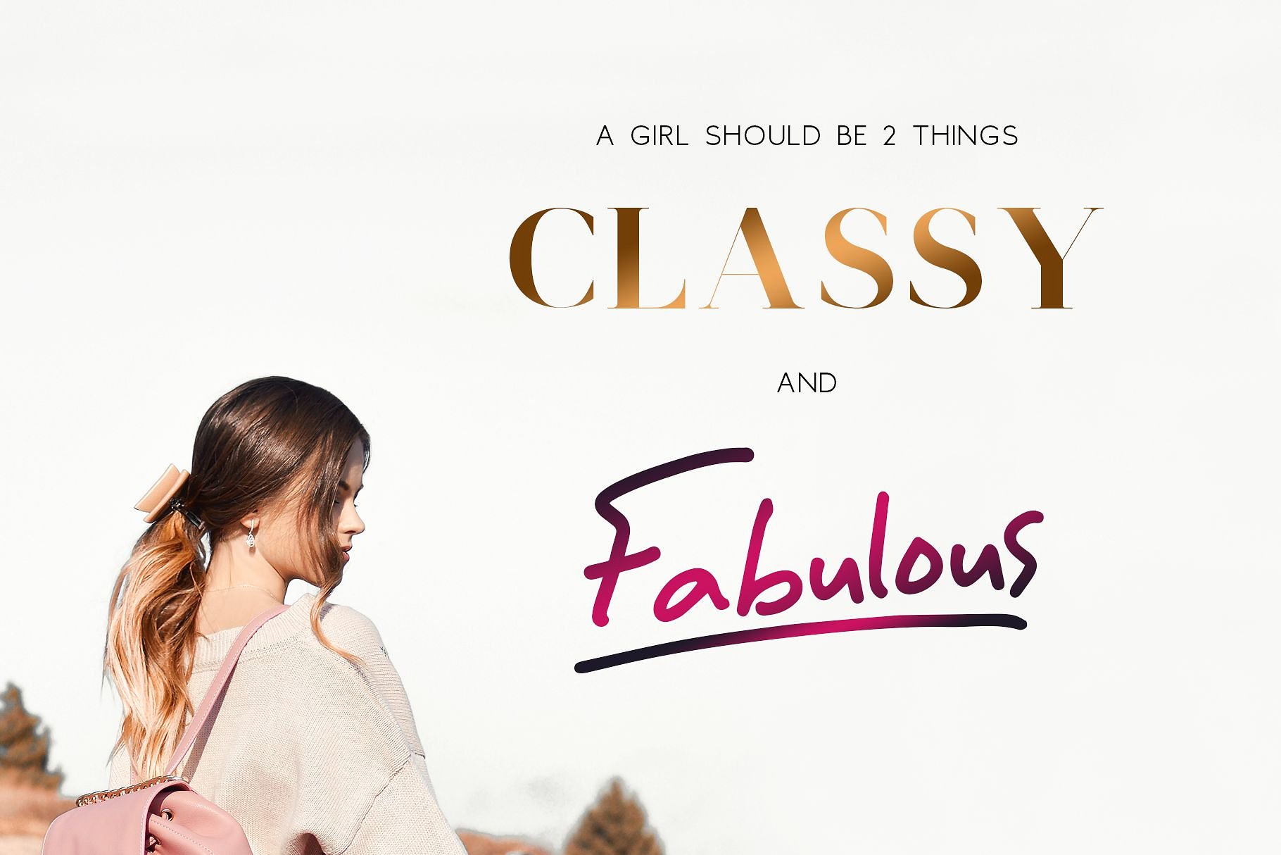 干净&奢华的特洛伊字体三重奏 Troye Font Trio [jpg,otf,ttf]插图(5)