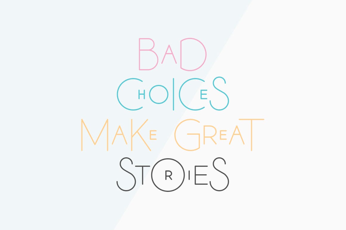 创意三重奏英文无衬线字体 Lollapalooza Font Trio插图(2)