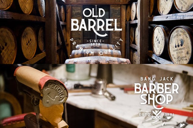 复古风格啤酒标签无衬线英文字体 Besitoea插图(2)