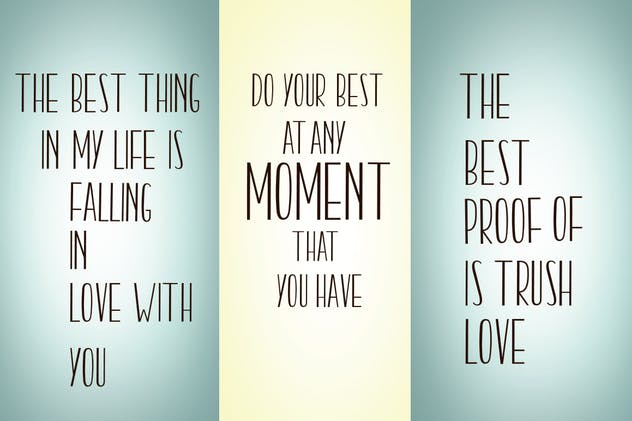 细长手写书法英文无衬线字体 Billgrotia插图(3)