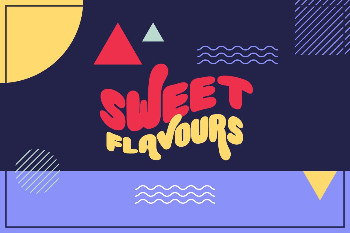 英文可爱风格无衬线粗体字体下载 Ancor – Bold Fun Sans Serif Font插图(4)