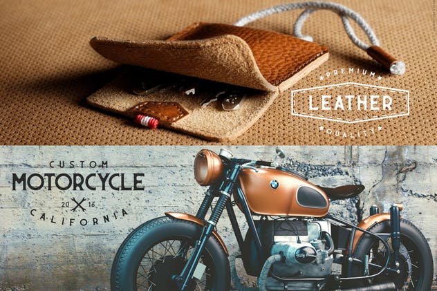 复古风格啤酒标签无衬线英文字体 Besitoea插图(1)