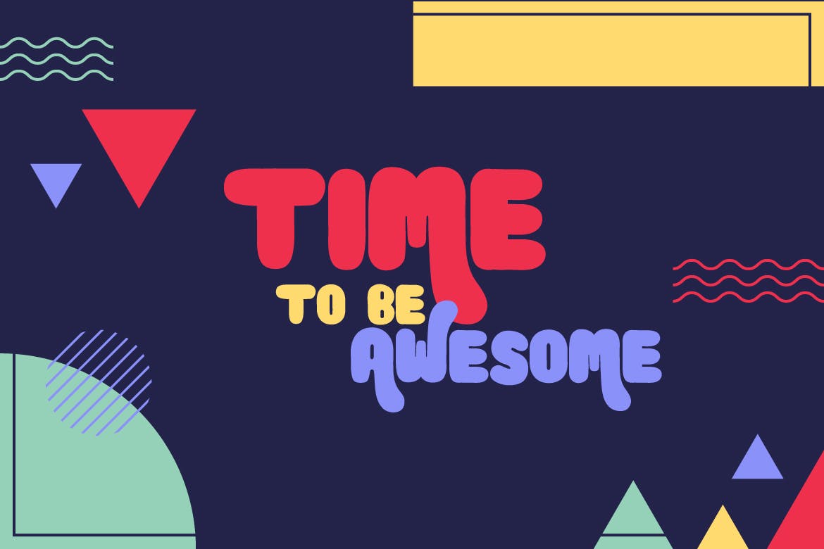 英文可爱风格无衬线粗体字体下载 Ancor – Bold Fun Sans Serif Font插图(2)