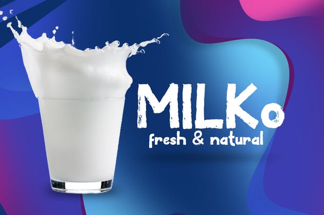 优雅复古手写粗体无衬线英文字体 Under Type Font插图(1)